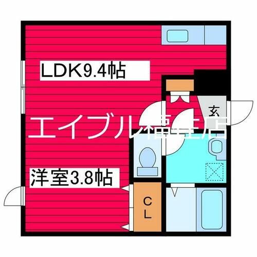 グランメール月寒中央の間取り