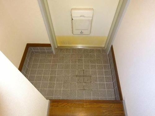 パレスさくらAの玄関