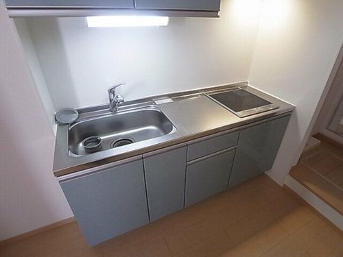 兵庫県神戸市北区谷上南町(アパート)の賃貸物件のキッチン