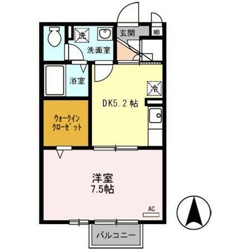 エトワール201の間取り