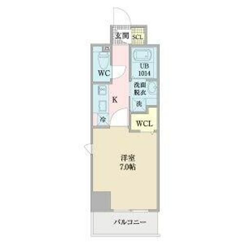 プレイズシード浅間町の間取り