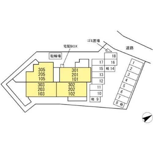 アピアランス中井の間取り