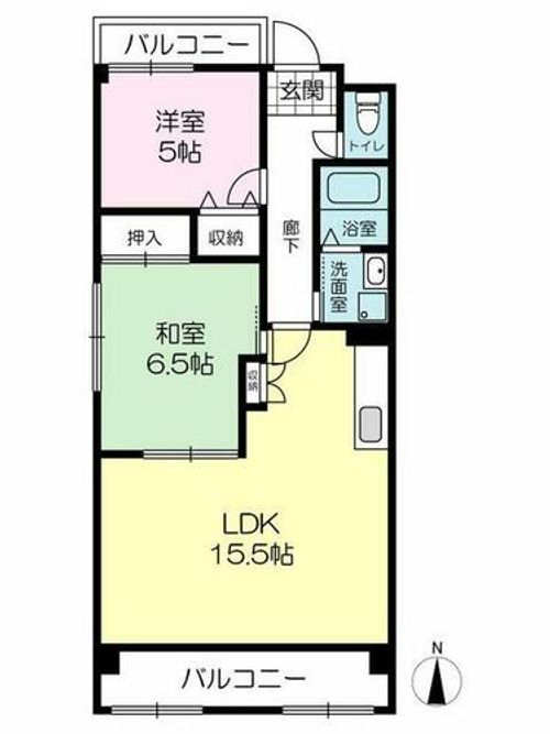 Matono MS II (マトノマンション)の間取り