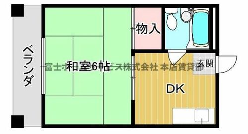 シルバーハイツ502の間取り