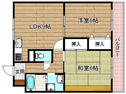 レジデンス誠和の間取り