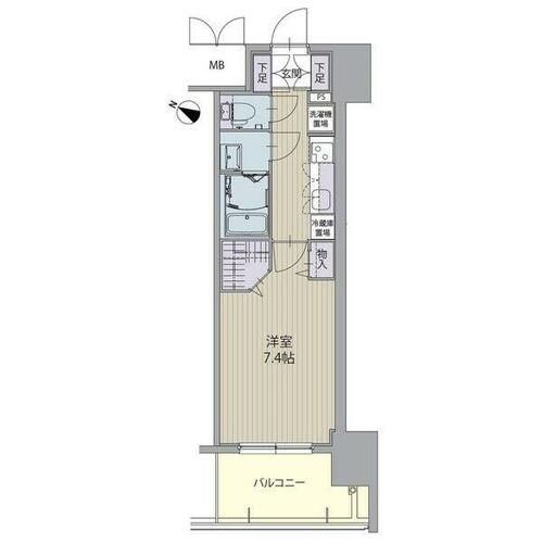 パルティール笠寺の間取り