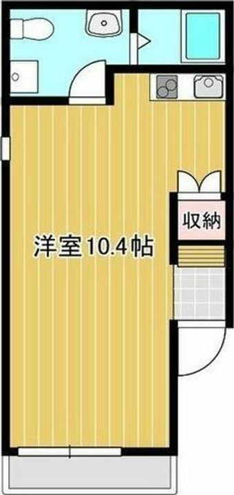 グリュック鳴海の間取り