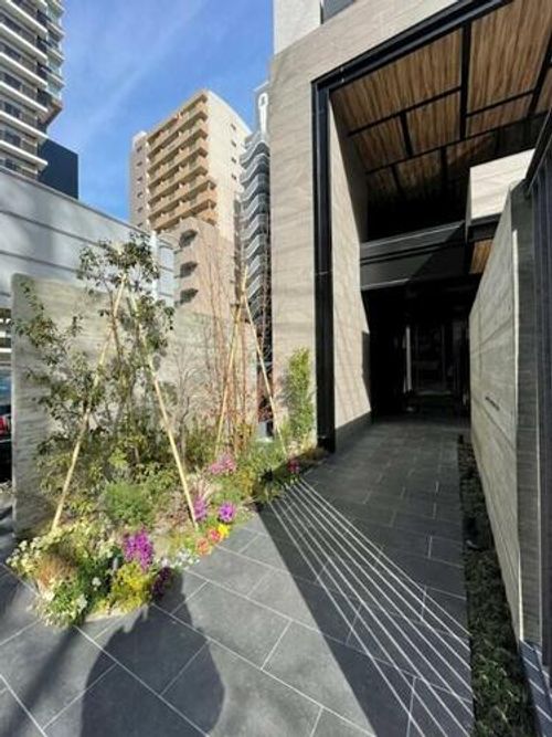 福岡県福岡市中央区白金1丁目(マンション)の賃貸物件の玄関