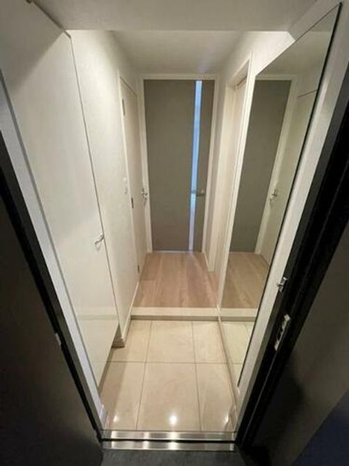 福岡県福岡市中央区白金1丁目(マンション)の賃貸物件の玄関