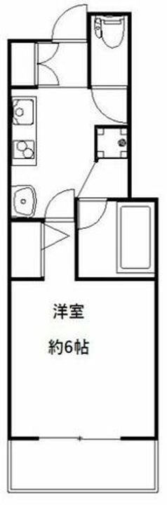 Zio V 玉造の間取り