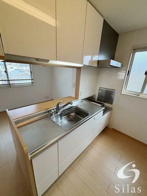 大阪府寝屋川市本町(アパート)の賃貸物件のキッチン