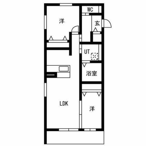 愛知県名古屋市千種区御影町1丁目(アパート)の賃貸物件の間取り