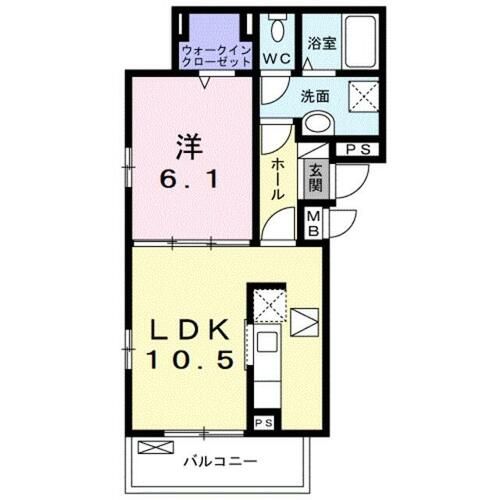 ラ・ルーチェ Yの間取り