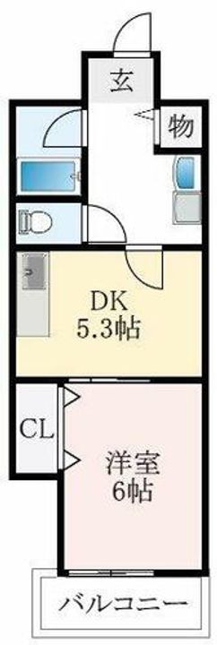 ハピネス2番館の間取り