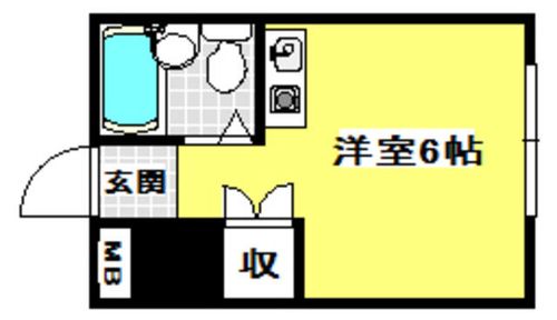 クレセル箕面の間取り