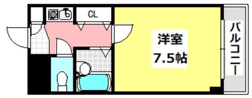 マンション・レ・アベニアⅡ103の間取り