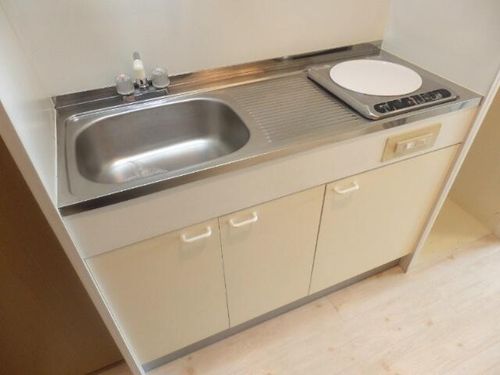 滋賀県大津市瀬田5丁目(マンション)の賃貸物件のキッチン