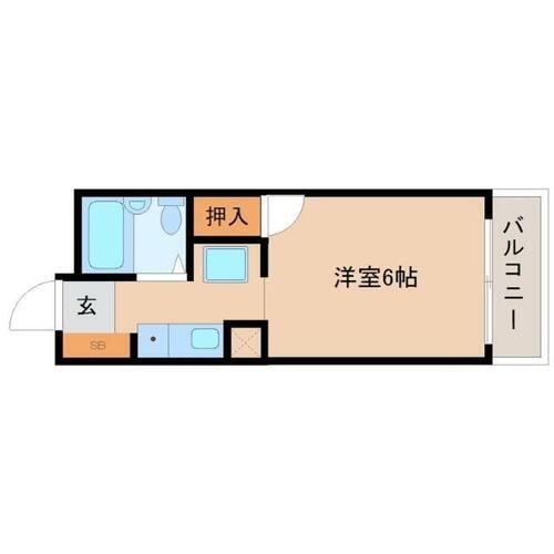 荻野マンションの間取り