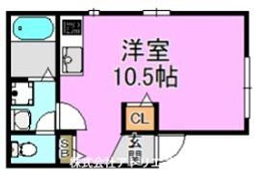 ローズテラス長田の間取り