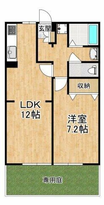 パークハイツ深井の間取り