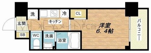 プレサンス新大阪イオリアの間取り