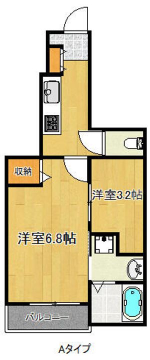 グランソレイユの間取り