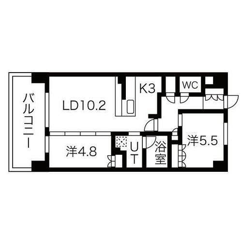 アーバンパーク淡路の間取り