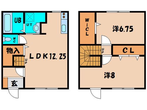 Prime Maison 1号館Cの間取り