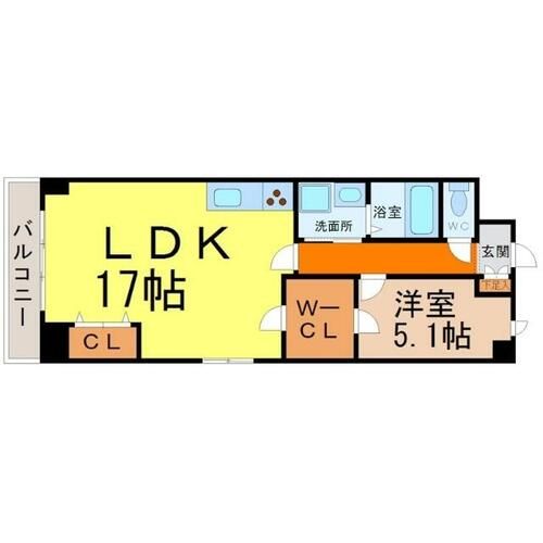 The Sengen Terrace (センゲンテラス)の間取り