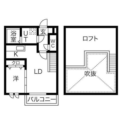 愛知県名古屋市中村区長筬町2丁目(アパート)の賃貸物件101の間取り