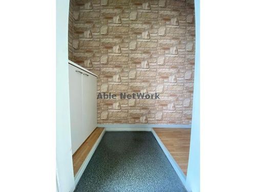 蓮池コーポの玄関