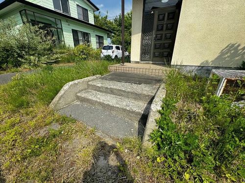 北海道函館市西旭岡町2丁目(一戸建)の賃貸物件の玄関