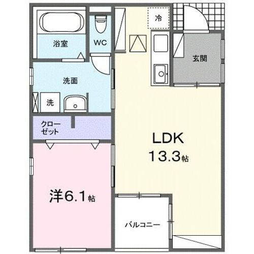 メル ヴァンベールの間取り