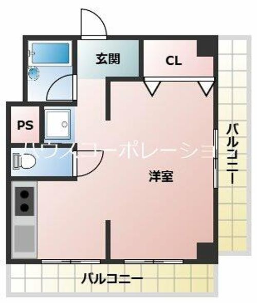 兵庫県尼崎市塚口本町1丁目(マンション)の賃貸物件の間取り