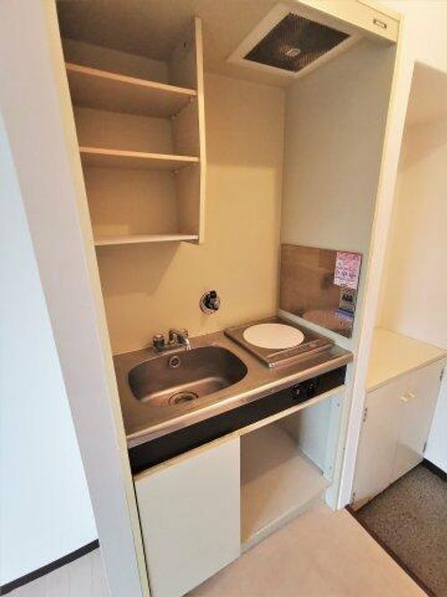 大阪府羽曳野市野々上4丁目(マンション)の賃貸物件のキッチン