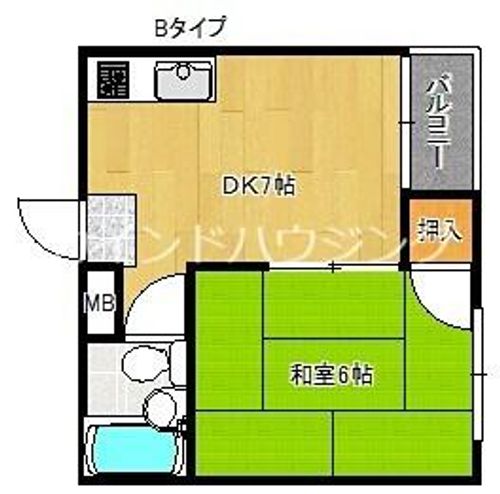 タレックスビルの間取り
