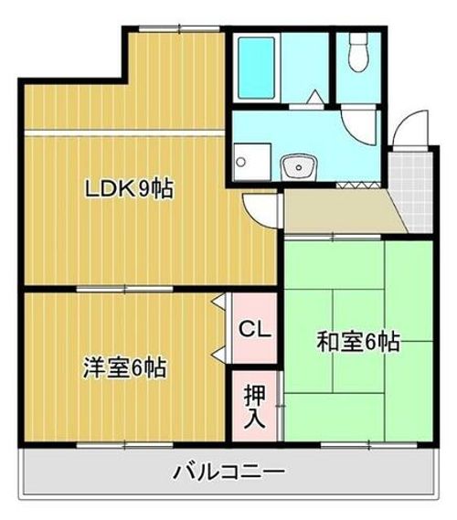 ローズホール303の間取り