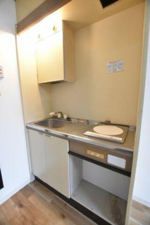 大阪府堺市東区白鷺町1丁(マンション)の賃貸物件のキッチン