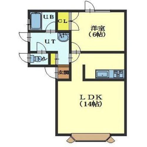 ピュア藤城101の間取り