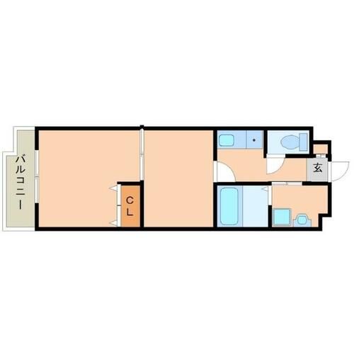 兵庫県尼崎市塚口町3丁目(マンション)の賃貸物件の間取り