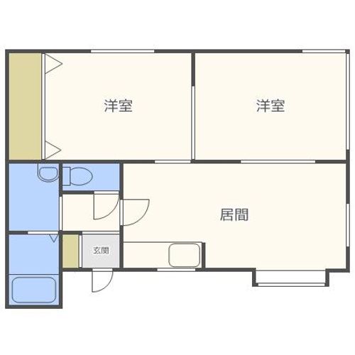 シオン高木102の間取り