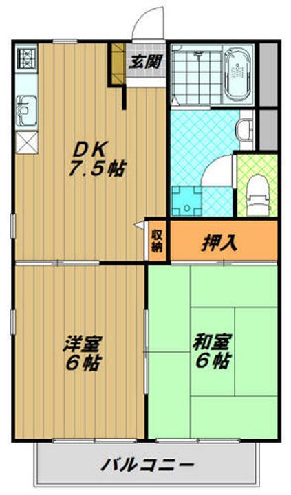 ディアス花森の間取り