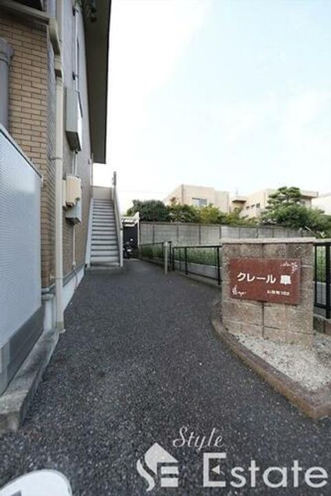 クレール皐の玄関