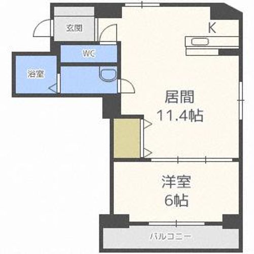 S-FORT南郷通の間取り