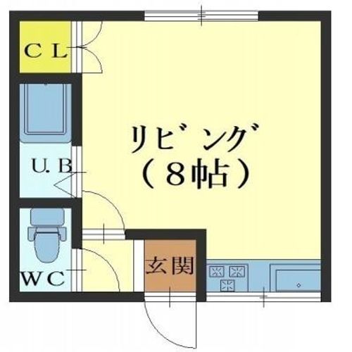 サンハウス柏木201の間取り