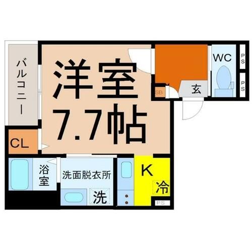 Patina岩塚の間取り