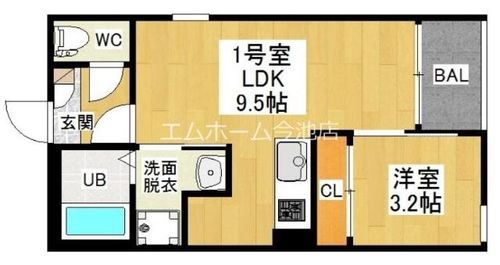 REGALEST FELICEの間取り