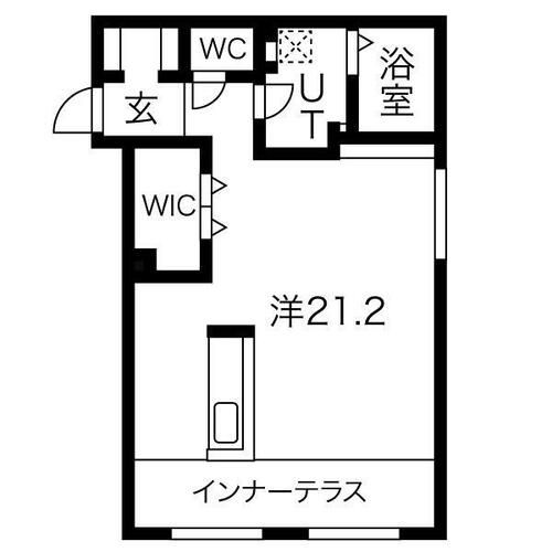 北海道札幌市中央区南十六条西10丁目(マンション)の賃貸物件の間取り