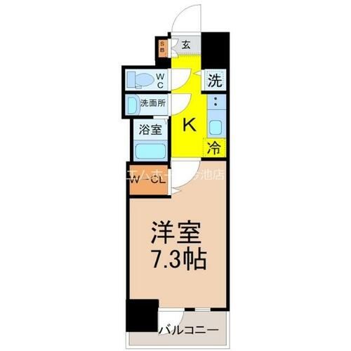 エスリード大曽根アヴェールの間取り