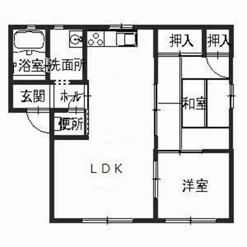 それいゆ弐番館の間取り